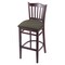 Holland Bar Stool Co 30" Bar Stool, Dark Cherry Finish, Graph Chalice Seat 312030DC019 - alternate 1